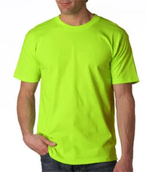 2905 Union Made: A Division of Bayside Adult Union Made Cotton Tee Lime Green