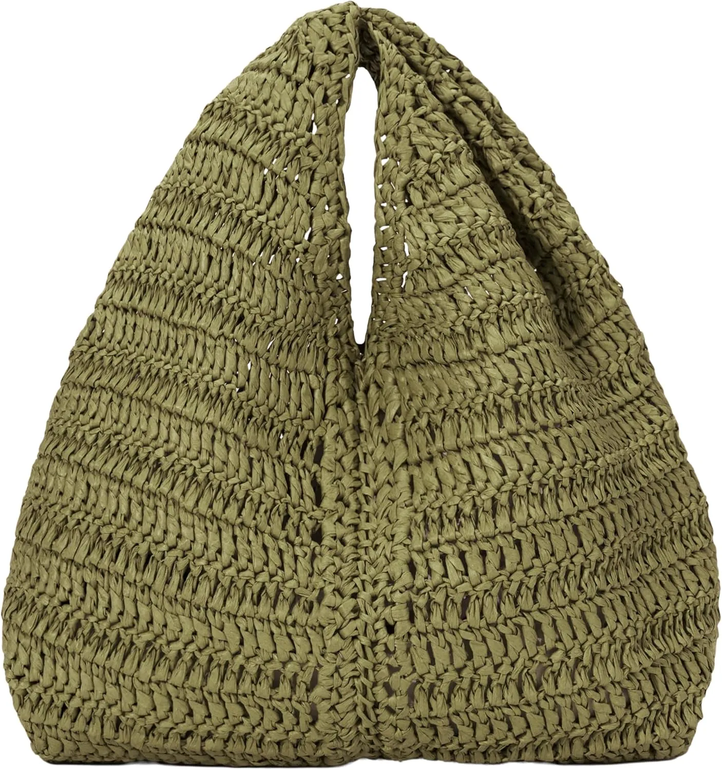 A.L.C. Simone Raffia Bag, Hazel