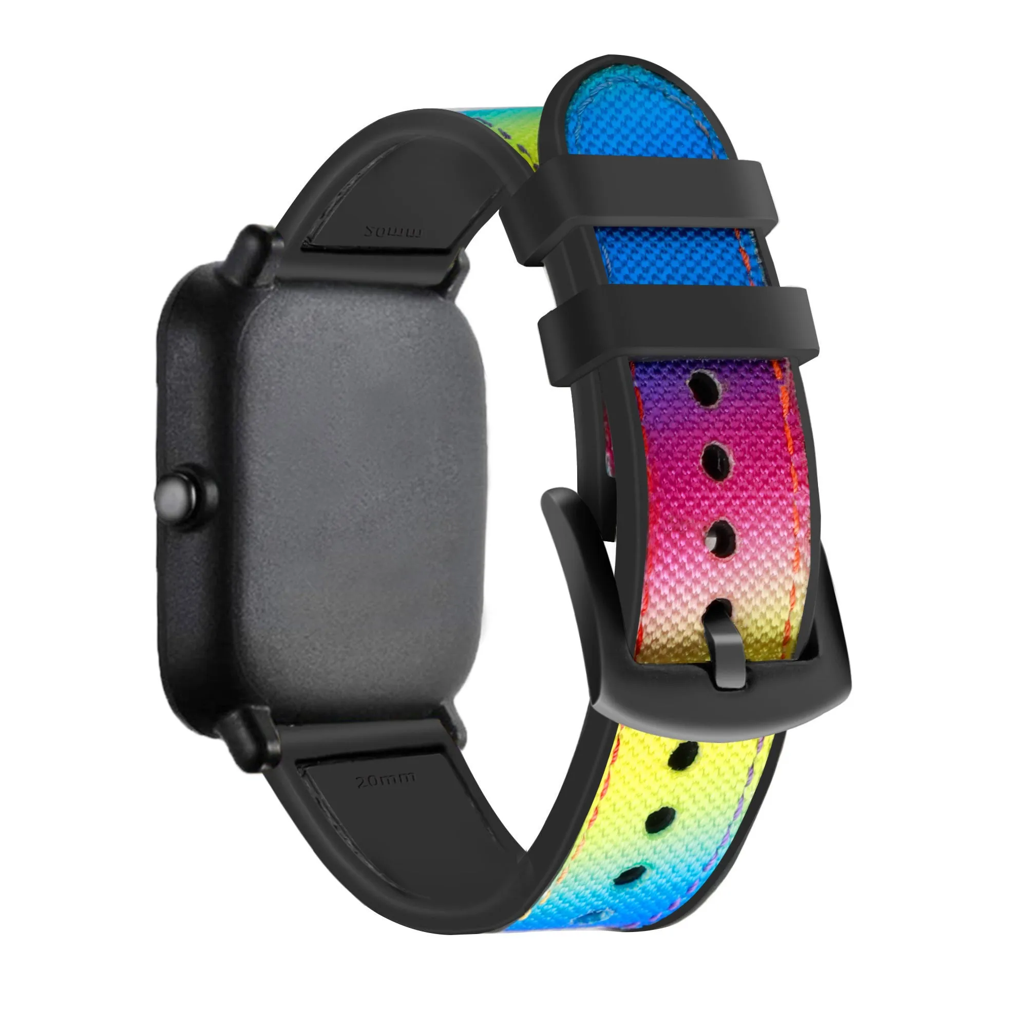 Amazfit Bip Hybrid Nylon Strap (Multicoloured)