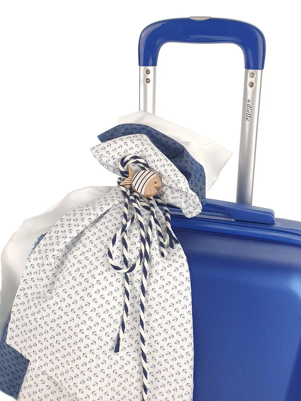 Baptism blue Rolling Luggage-163