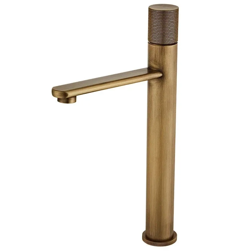 Basin Faucets Antique Bronze Bathroom Sink Faucet Deck Mounted Faucet