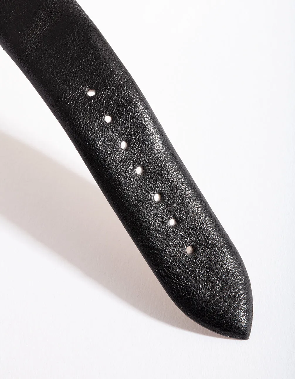Black Floral PU-Strap Watch