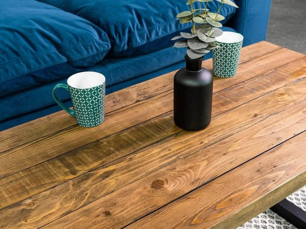 Brooklyn Coffee Table With Black U Leg