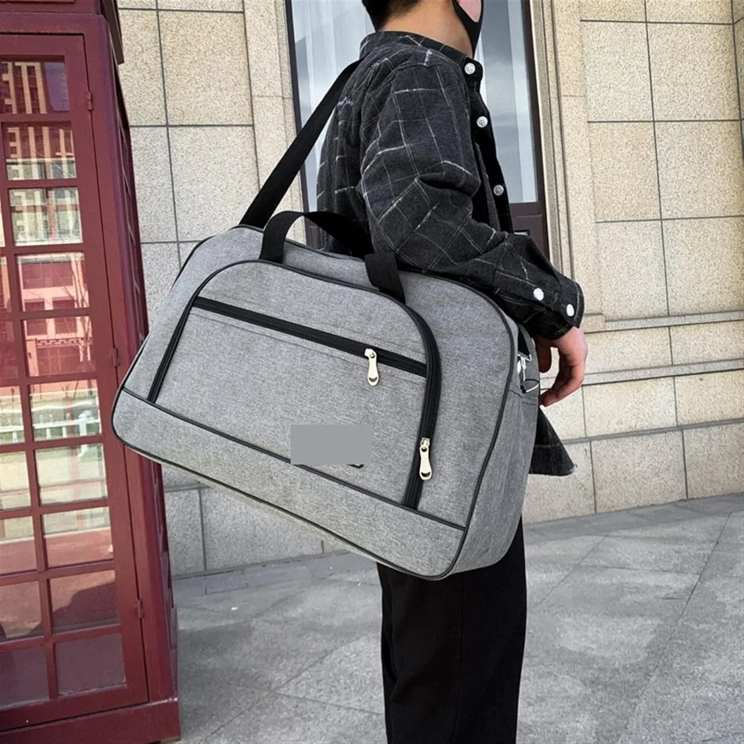 Cabin bag Large Capacity Women Travel Bag Leisure Multifunctional Duffel Bag Handbag Men Weekend Sports Overnight One Shoulder Luggage(3,2)