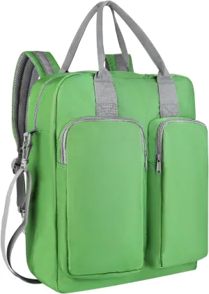 Carry on Backpack for Women Flight Approved, Frontier Airlines Personal Item Bag Fit for 17in Laptop (green, 17 inch)