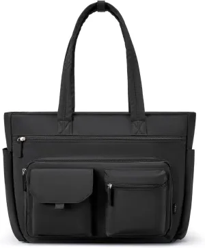 CHOLISS Large Tote Bag for Women - Shoulder Tote Handbag with Compartments, Work Bag with Zipper Pockets, Gym, Travel, Beach