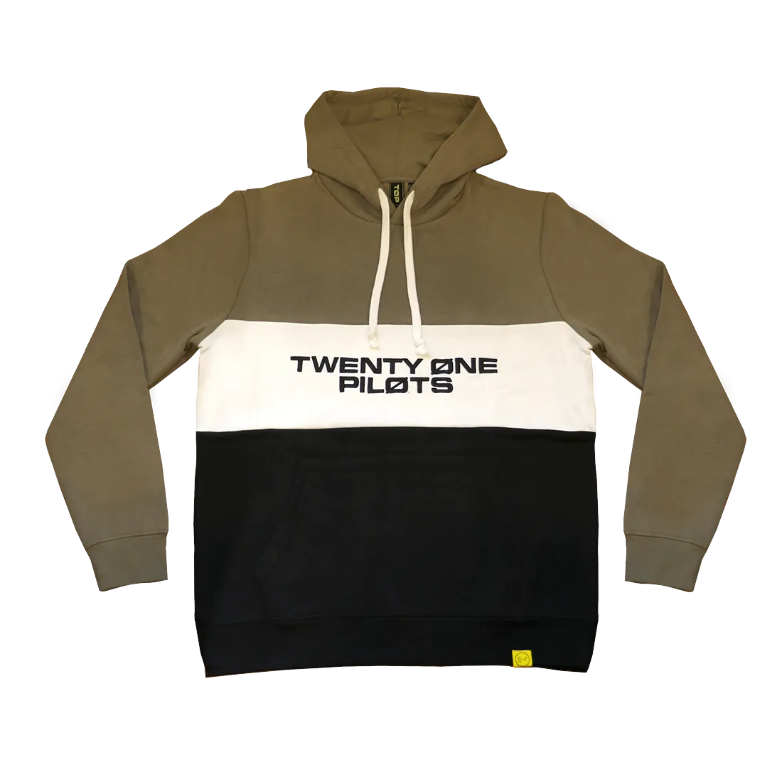 Color Block Hoodie (Green)