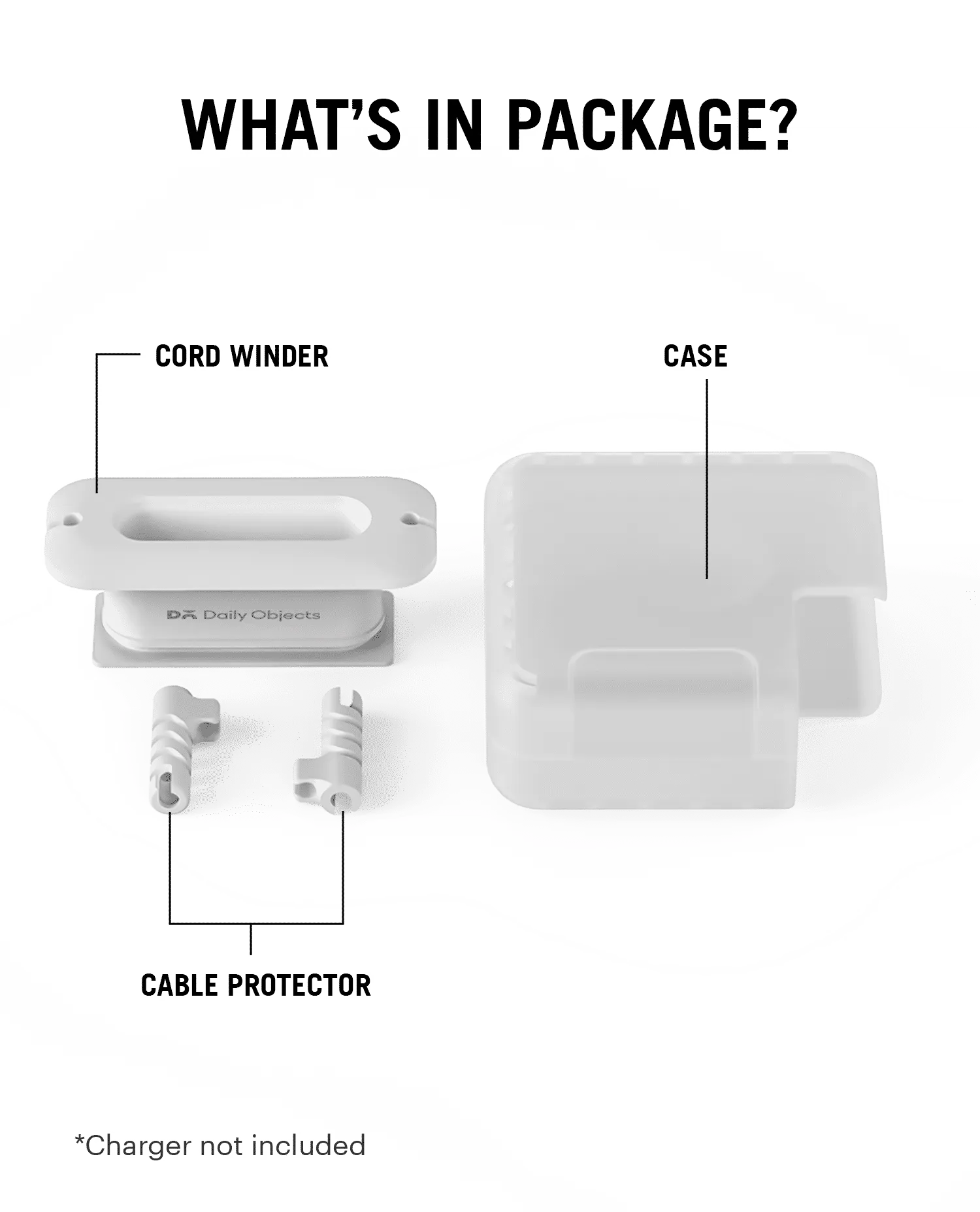 Crest MacBook Adapter Case with Cable Winder (140W)