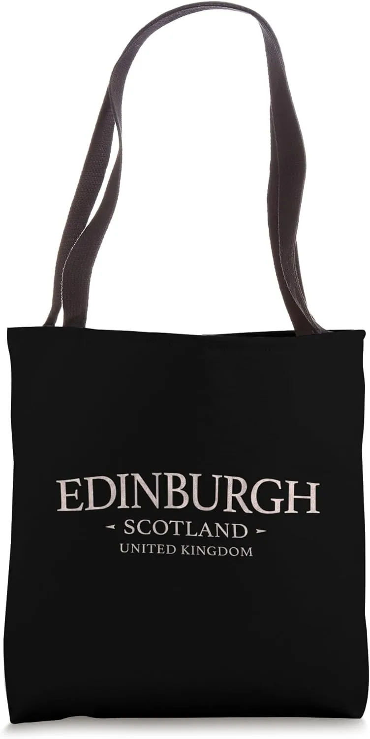 Edinburgh Scotland - Simple Edinburgh Scotland UK Tote Bag