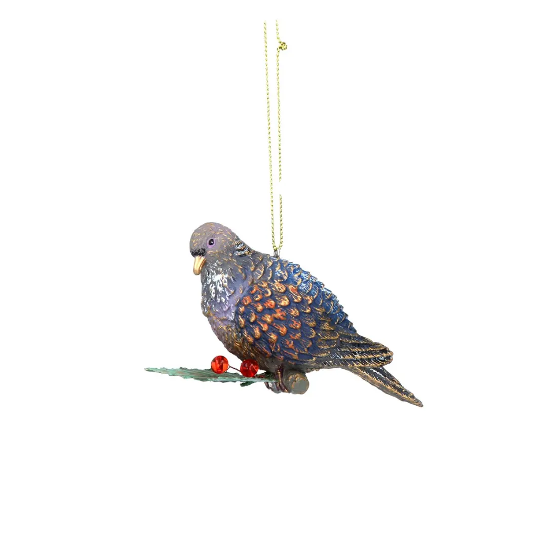 Festive birds hanging decs (3 styles)