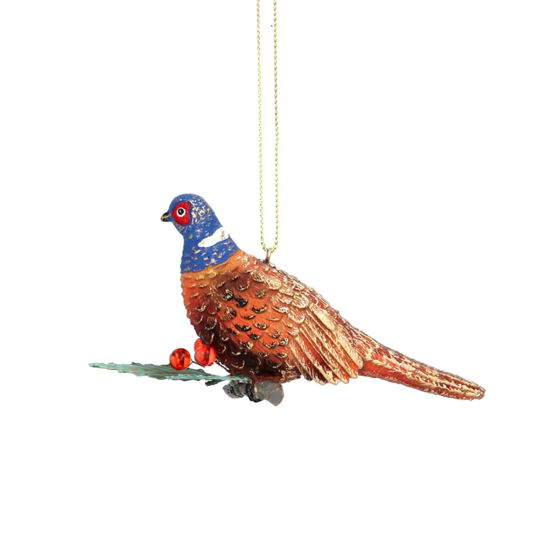 Festive birds hanging decs (3 styles)