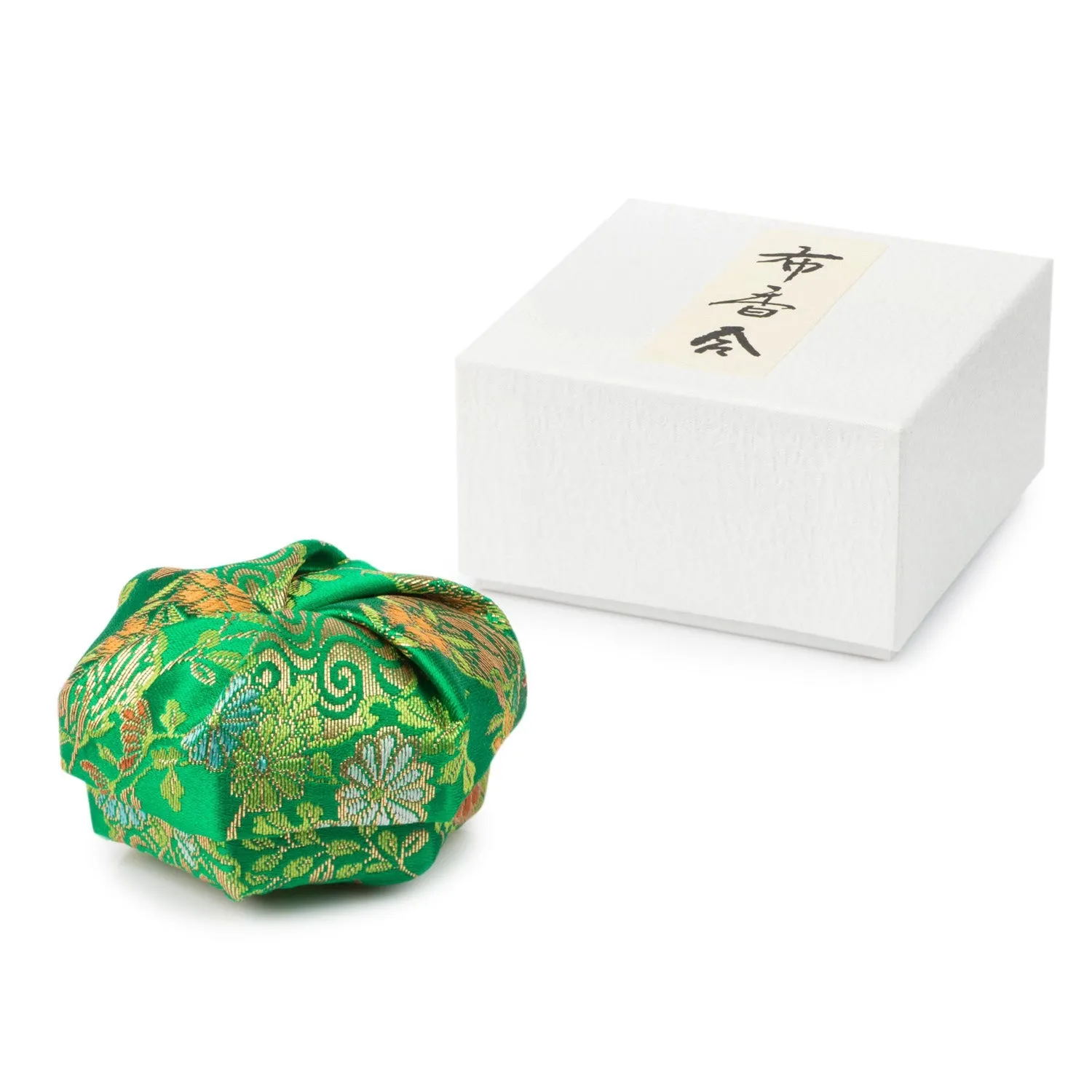 Green Floral Traditional Japanese Jewellery Box