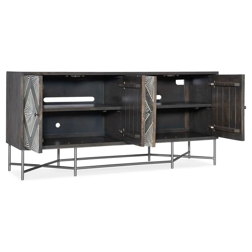 HAWTHORNE FOUR DOOR CREDENZA