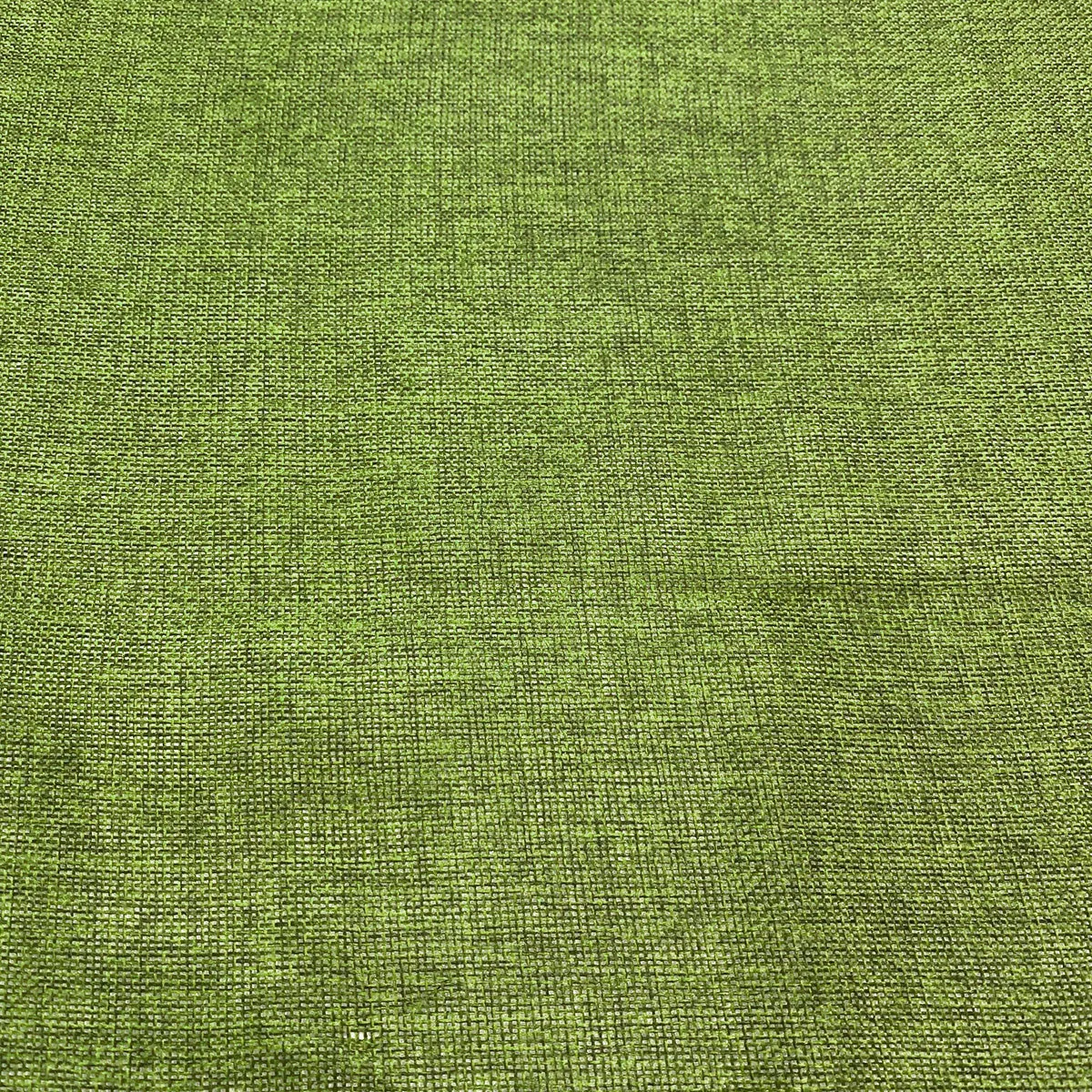 Imitation Burlap Table Runner in Willow Green