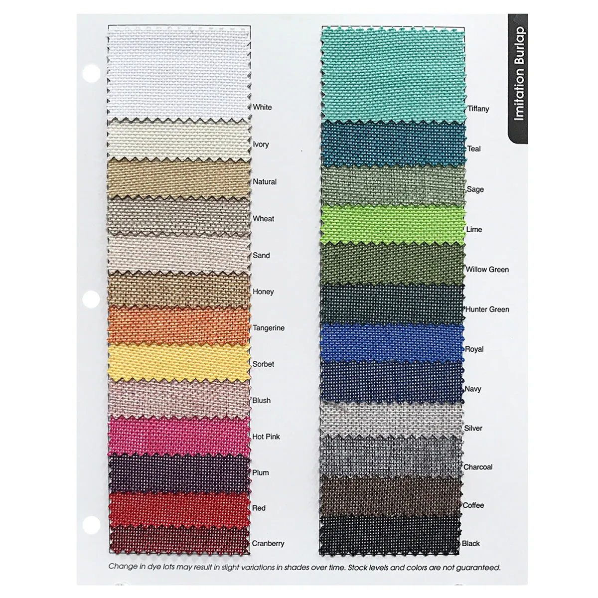 Imitation Burlap Table Runner in Willow Green