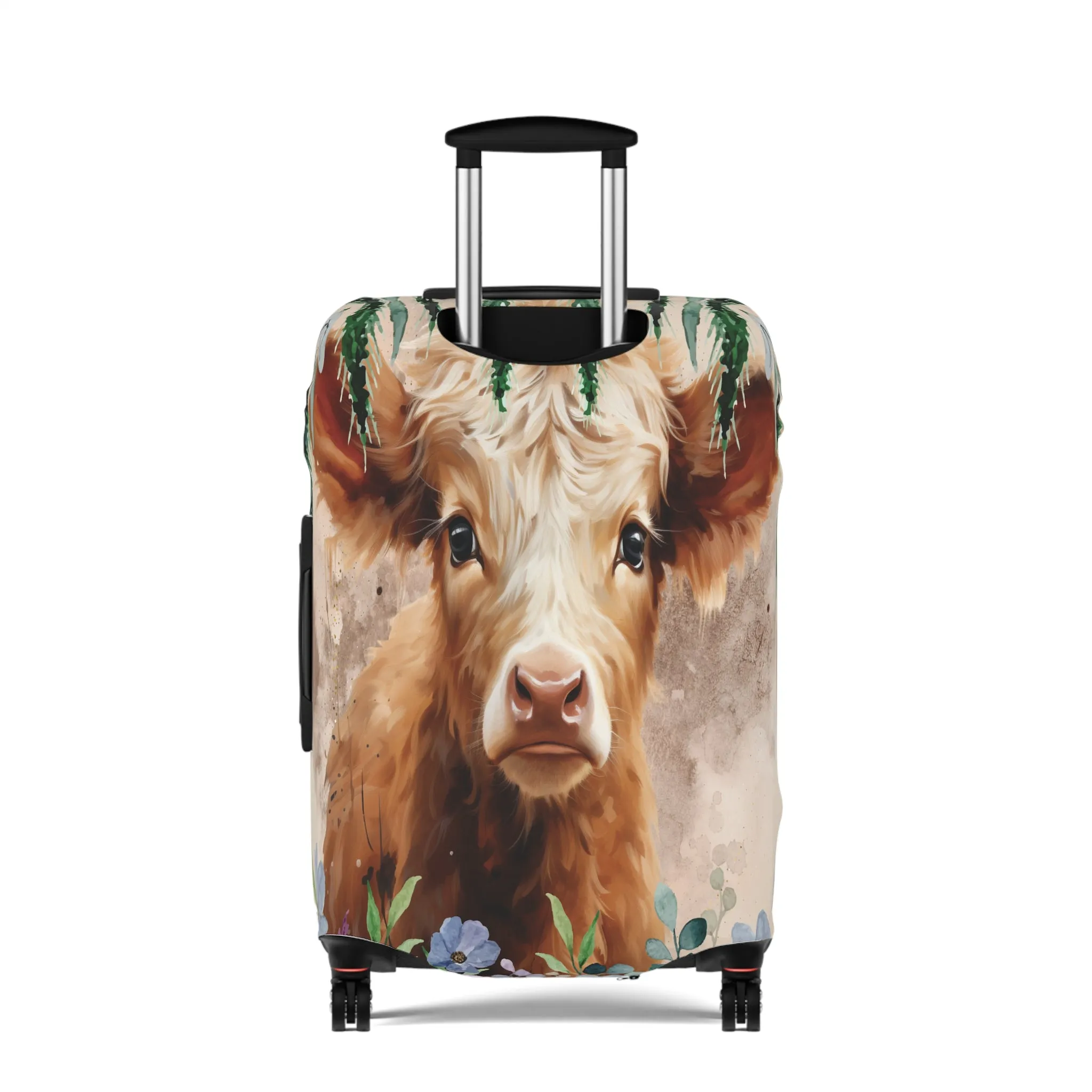 Luggage Cover, Highland Cow, awd-424