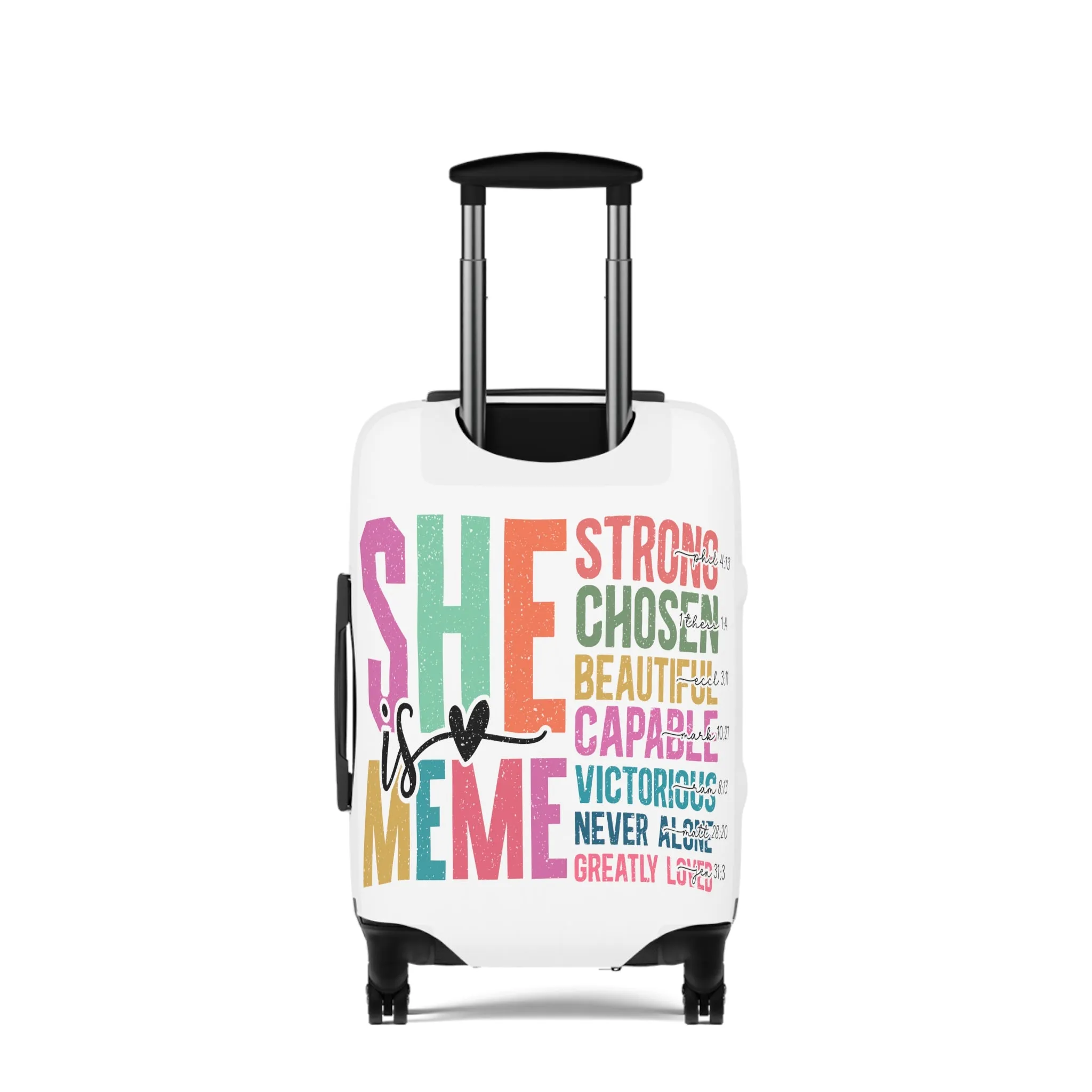 Luggage Cover, She is MeMe, awd-5021
