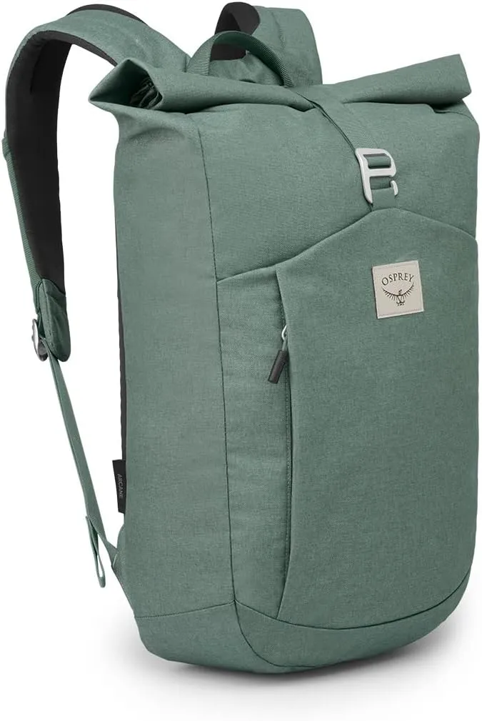 Osprey Arcane Roll Top Commuter Backpack, Pine Leaf Green