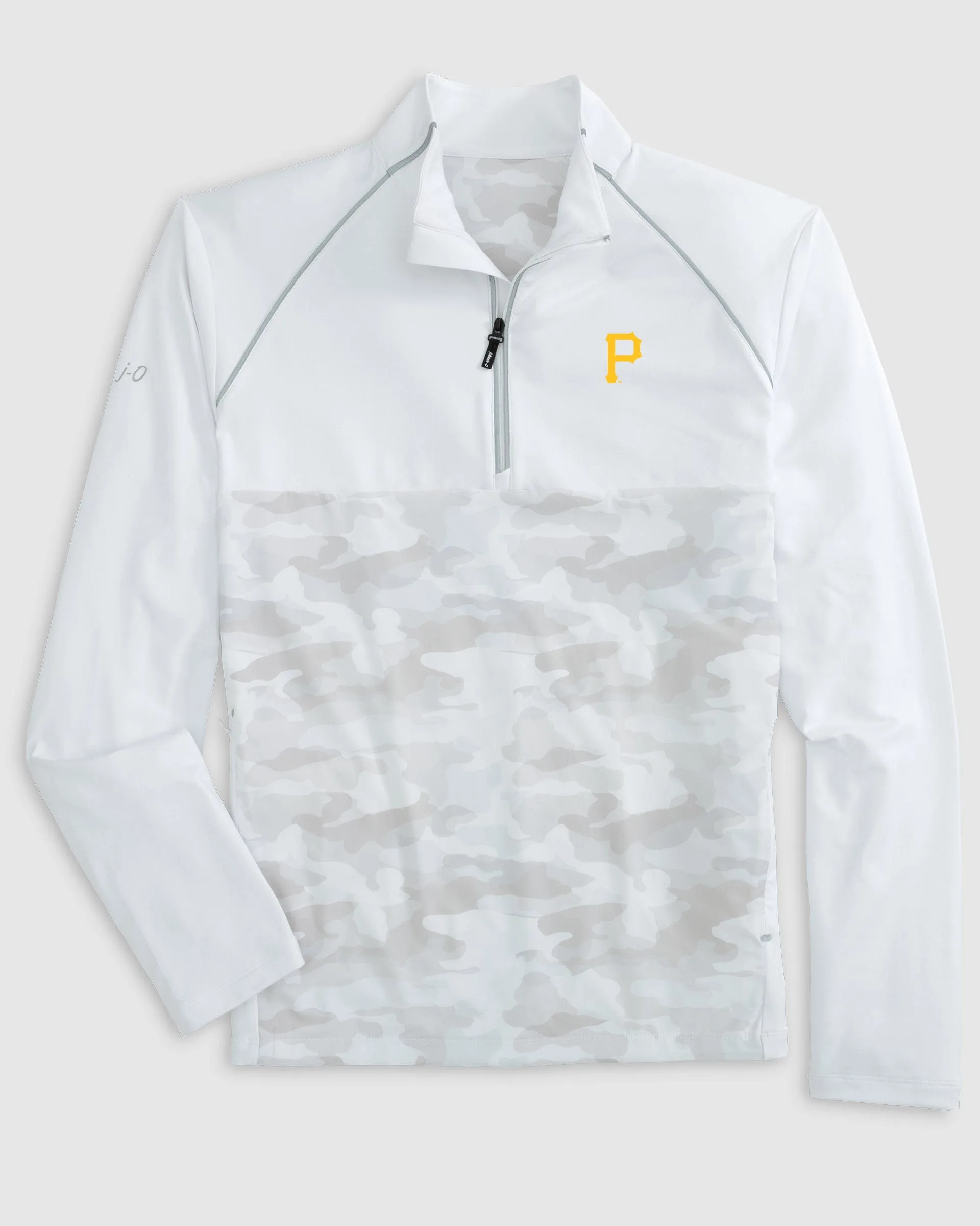 Pittsburgh Pirates Keiser Camo Mixed Media 1/4 Zip