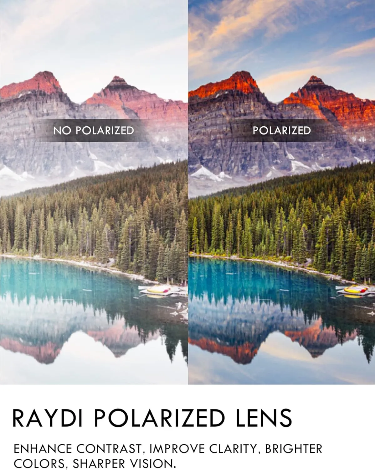 Raydi Polycarbonate Replacement Lenses for Von Zipper Clutch Sunglasses