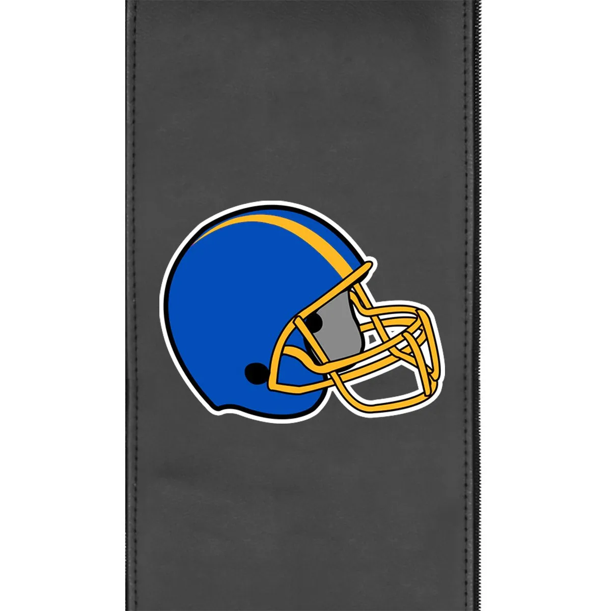Retro Football Helmet Gaming Logo Panel