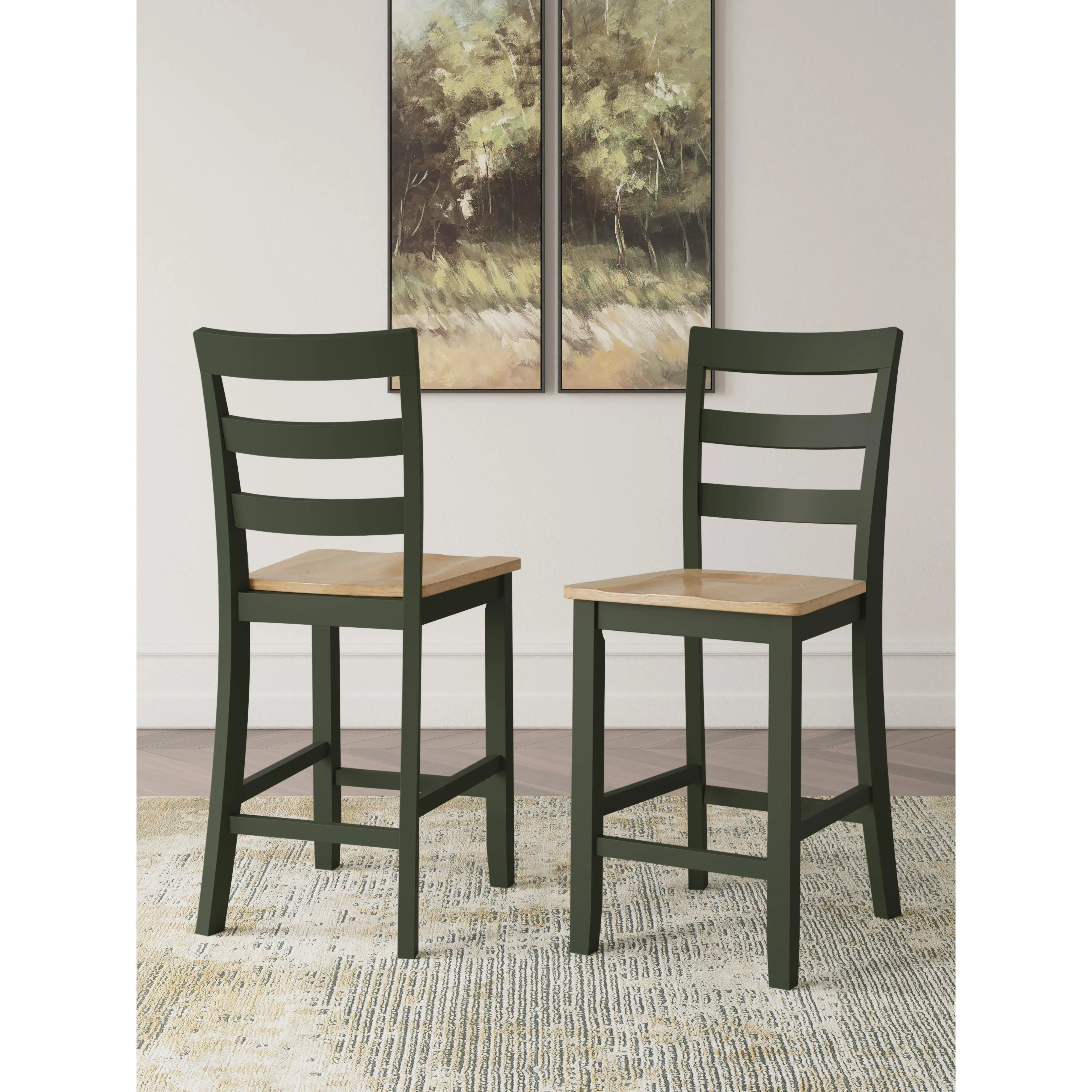 Signature Design by Ashley Gesthaven Counter Height Stool D401-124