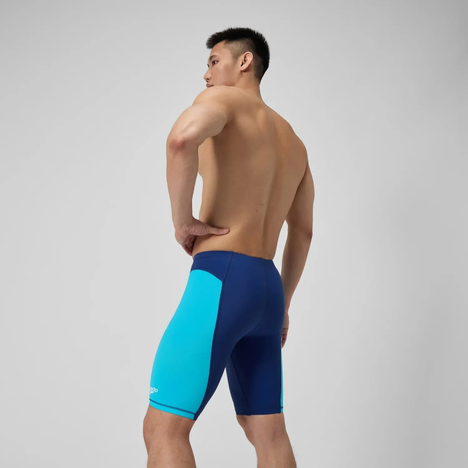 Speedo Men's Solid Vanquisher Swim Jammer