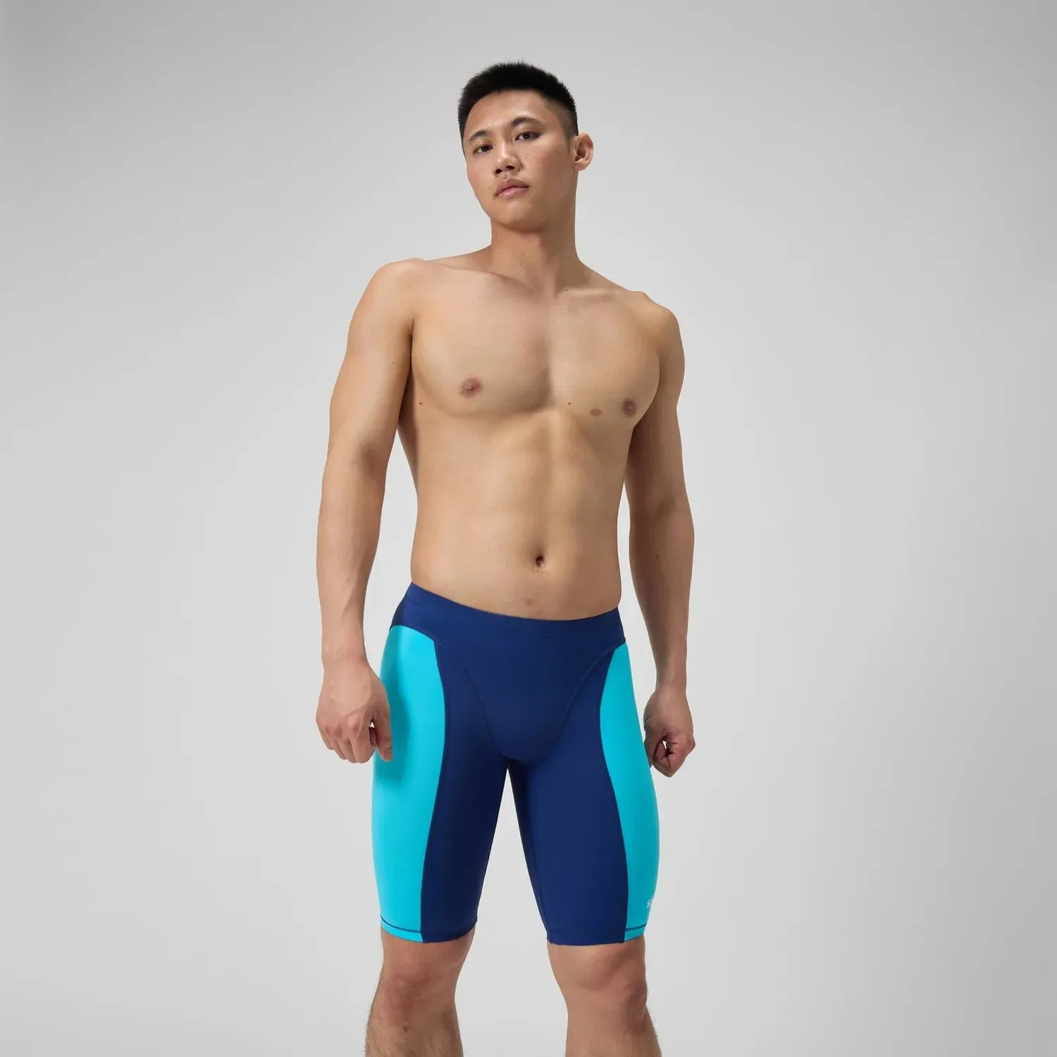 Speedo Men's Solid Vanquisher Swim Jammer