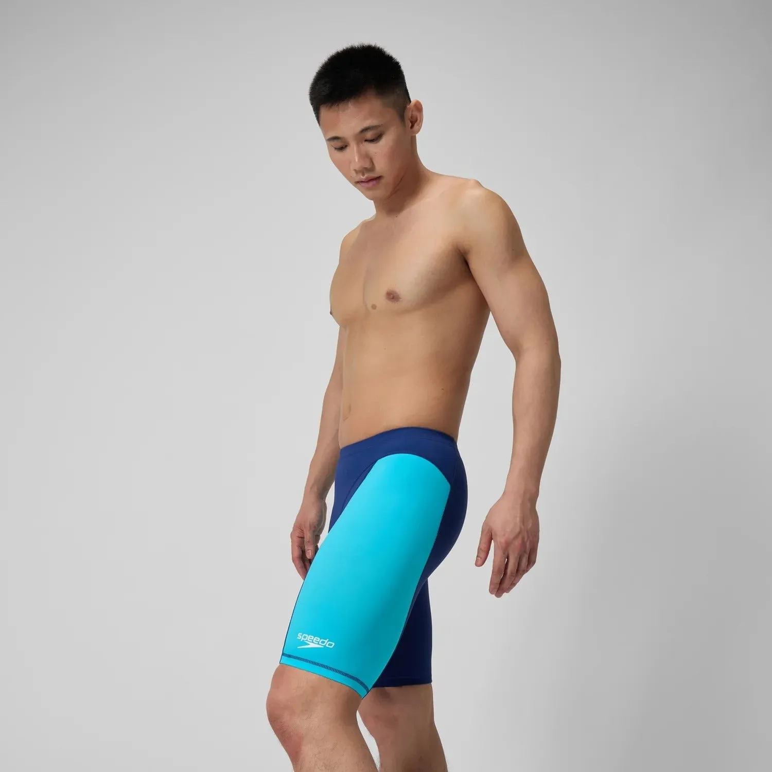 Speedo Men's Solid Vanquisher Swim Jammer