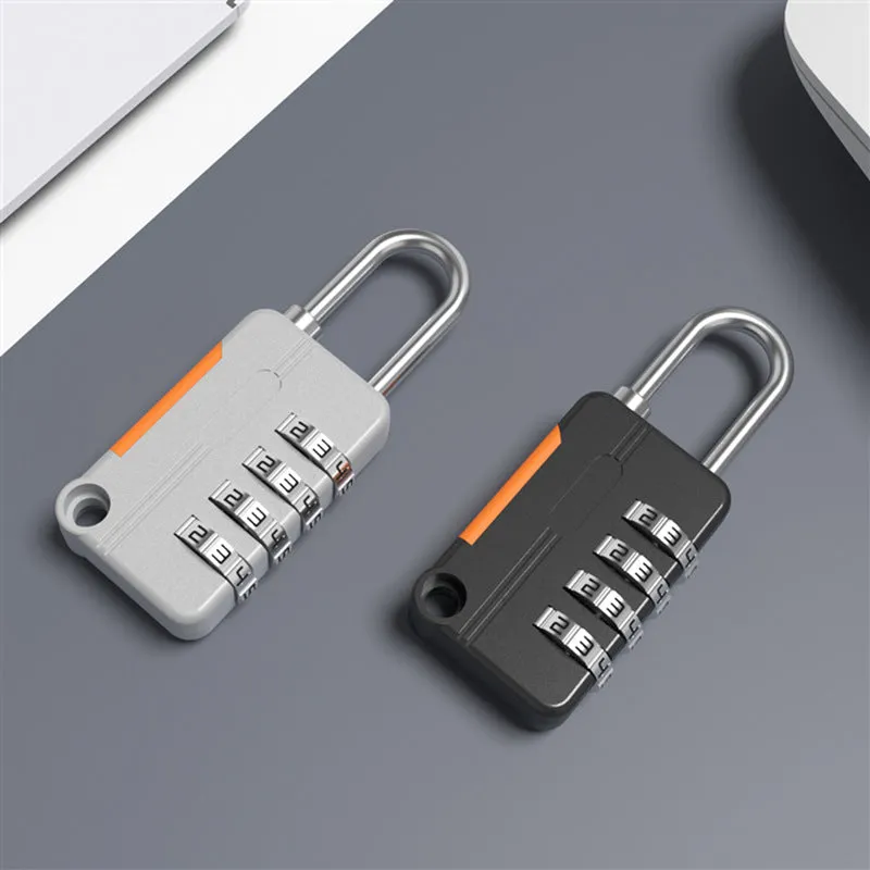 Square Padlock With Password Required Multi-color Zinc Alloy Anti-theft Password Lock Quality Lock Head