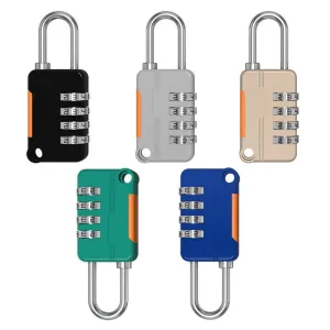 Square Padlock With Password Required Multi-color Zinc Alloy Anti-theft Password Lock Quality Lock Head