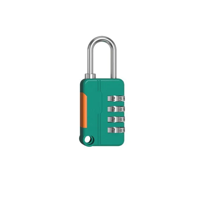 Square Padlock With Password Required Multi-color Zinc Alloy Anti-theft Password Lock Quality Lock Head
