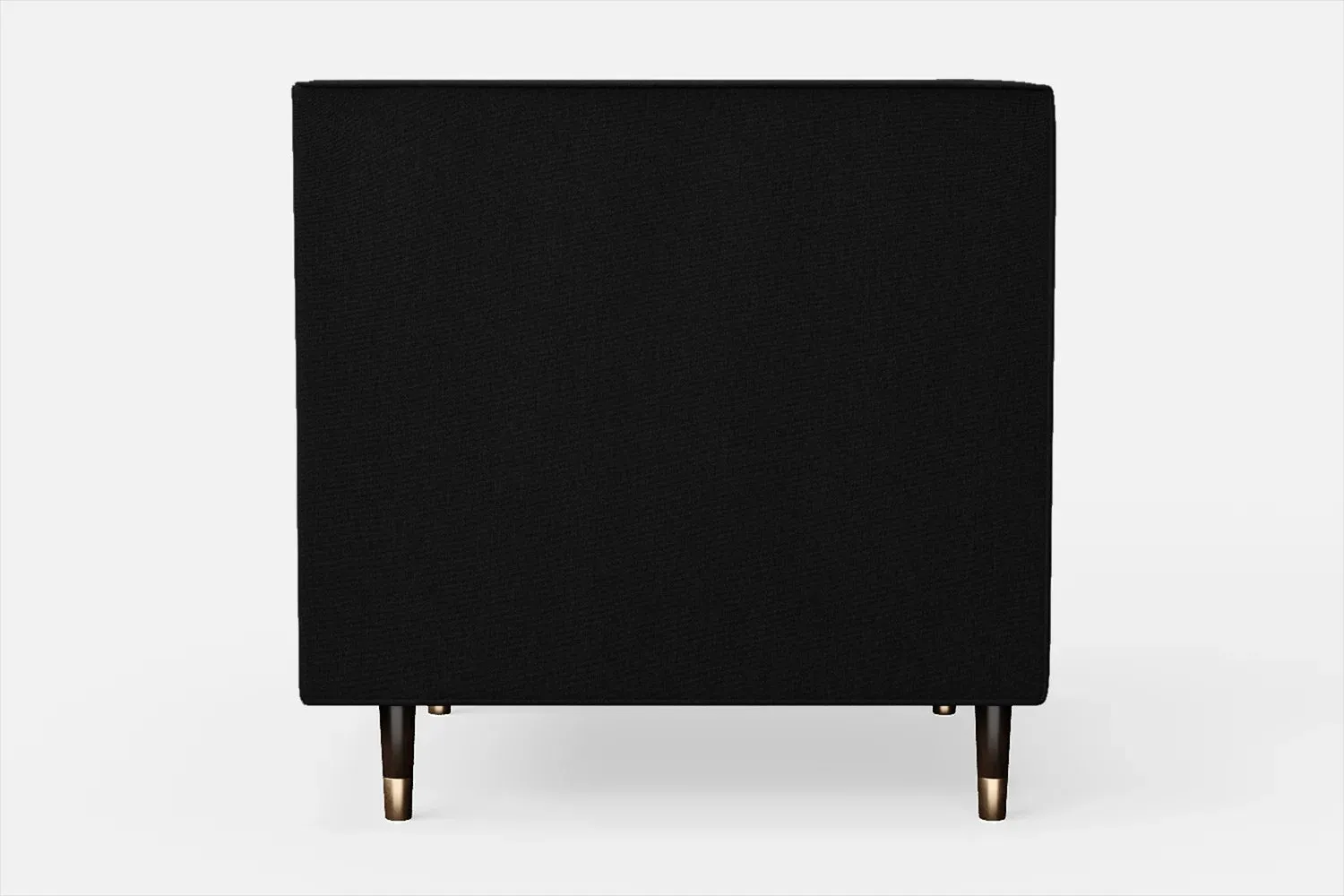 Tivoli Armchair Black Linen Fabric