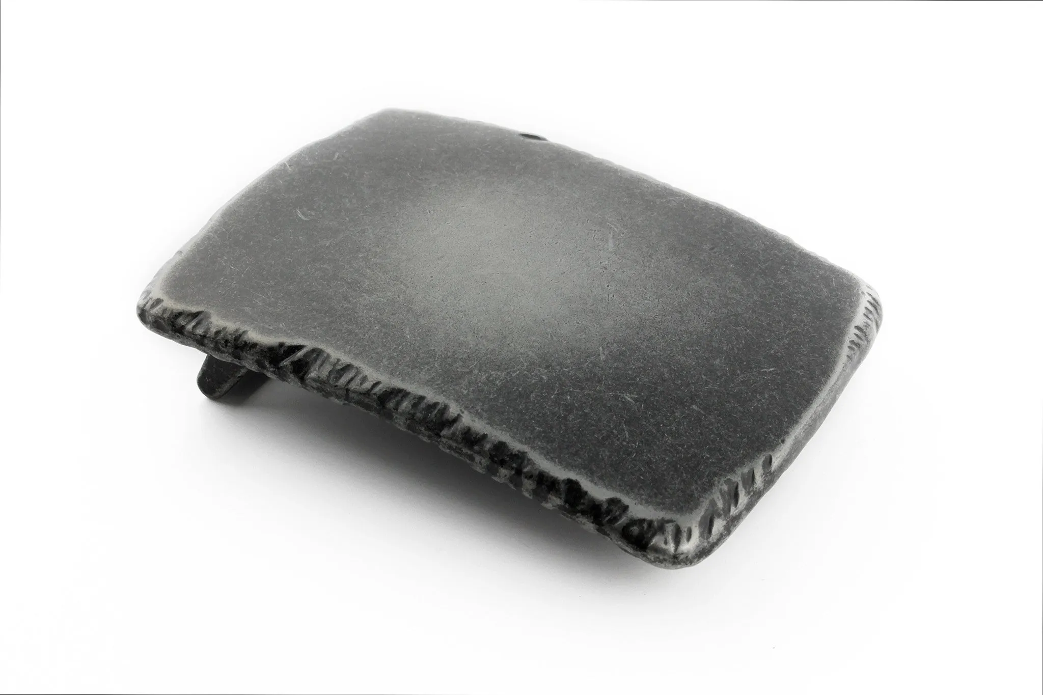 Vintage Shaved Edge Plate Buckle 40mm