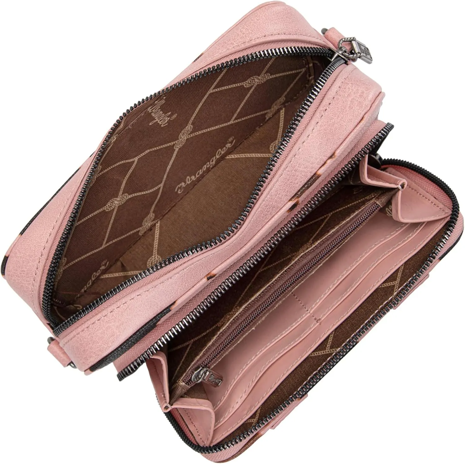 Wrangler Crossbody Bag for Women Western Cowgirl Crossbody Purses with Guitar Strap